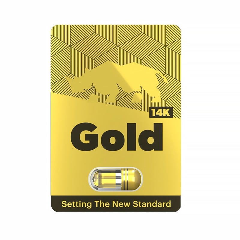 Health Devices Corporation Rhino Gold 14K Capsule - Enhances Vitality and Performance