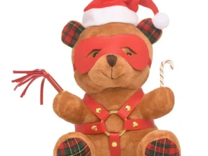 XR LLC Master Series Holiday Bondage Bear Brown – Festive Kinky Plush Gift for Adults