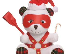 XR LLC Master Series Holiday Bondage Bear White - Plush Christmas Kink Gift