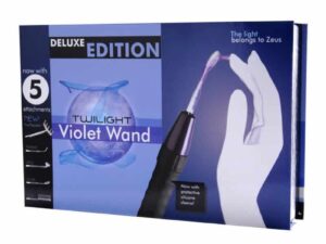 XR LLC Zeus Deluxe Edition Twilight Violet Wand with 5 Attachments