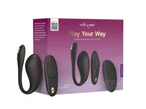 We-Vibe Play Your Way Collection Black - Jive 2 & Moxie+ Wearable Vibrator Set with App Control