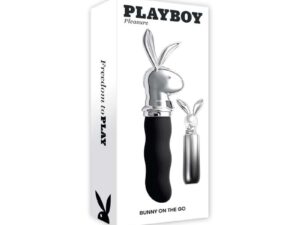 Evolved Playboy Bunny On The Go 2 - Waterproof 10-Speed Vibrator with Travel Case