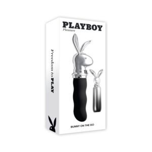Evolved Playboy Bunny On The Go 2 - Waterproof 10-Speed Vibrator with Travel Case