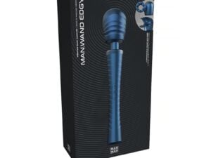 Lovely Planet USA MAN WAN Edgy Stellar Blue Vibrating Wand for Penis and Clitoral Stimulation