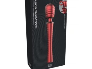 Lovely Planet USA MAN WAN Edgy Velvet Red Vibrating Wand for Men and Women