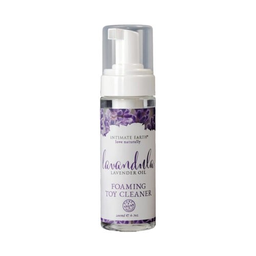 Intimate Earth Lavandula Foaming Toy Cleaner by New Earth Trading LLC - 6.7 oz.