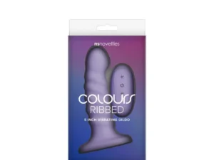 New Sensations Novelties Inc. Colours Ribbed Vibrating 5in Purple