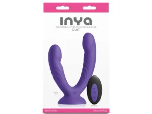 New Sensations Novelties Inc. INYA Duet Purple - Dual Stimulating Vibrator