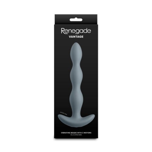 New Sensations Novelties Inc. Renegade Vantage Gray - Discreet Personal Pleasure Device