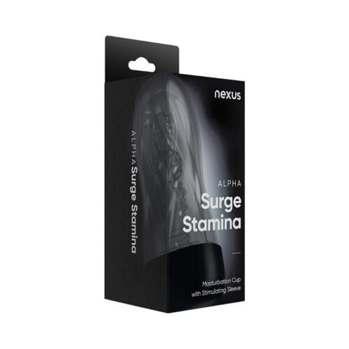 EQOM Novelties Ltd dba Nexus Alpha Surge Stamina Sleeve - Masturbation Cup for Enhanced Performance