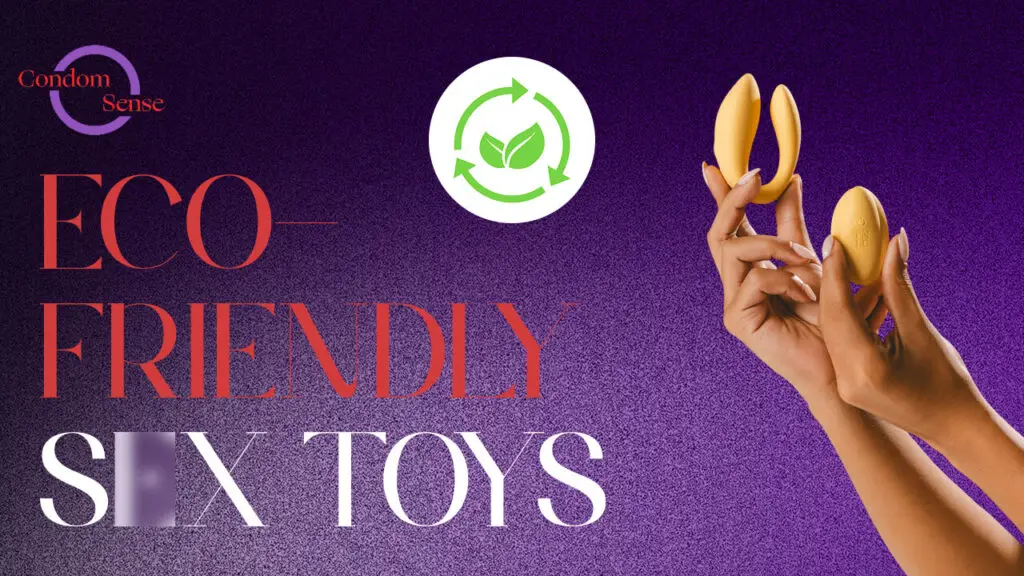 Blog banner reading Eco Friendly Sex Toys