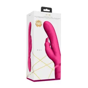 Shots America LLC VIVE045PNK VIVE May Rechargeable Dual Pulse