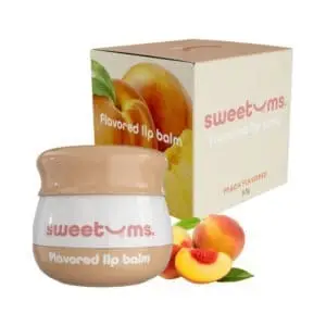 Sweetums Inc Peach Flavored Lip Balm Part