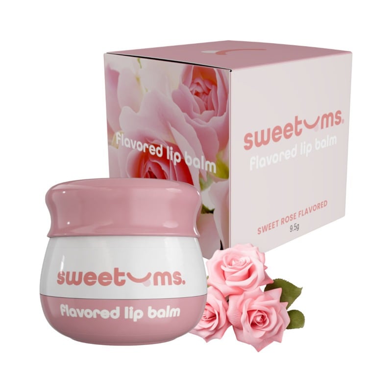 Sweetums Inc Sweetums Sweet Rose Flavored Lip Balm – Hydrating Floral Lip Care