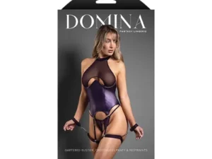 Fantasy Lingerie Domina Gartered Bustier