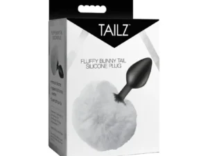 XR LLC Tailz Fluffy Bunny Tail Silicone Plug