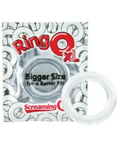 Screaming O RingO XL Clear Stretchy Erection Ring