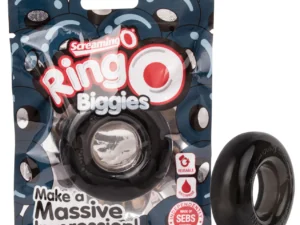 Screaming O RingO Biggies Black Cock Ring, RBG-BL