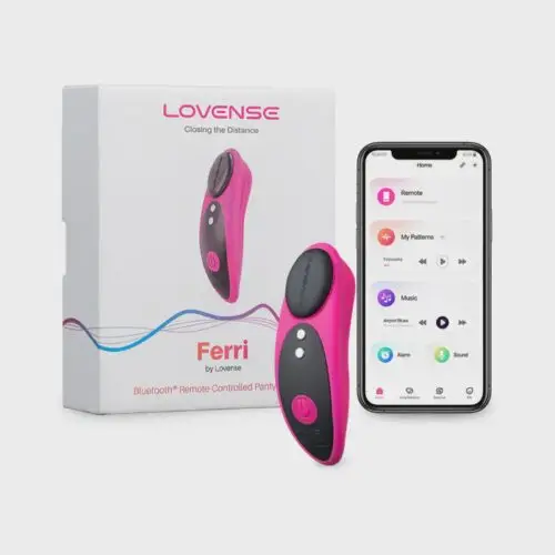 Lovense Ferri Panty Vibe - Pink