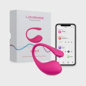 Lovense Lush 3.0 Sound Activated Camming Vibrator – Pink